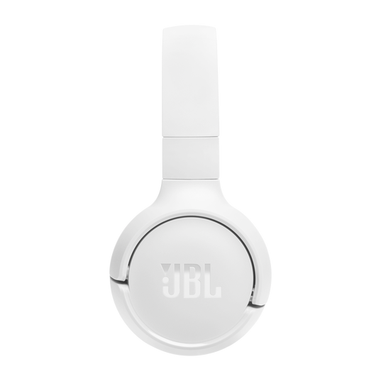 JBL Tune 520BT - White - Hi-Res wired on-ear headphones - Left